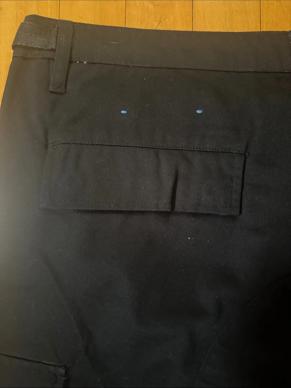 Empyre Men's Black Cargo logo Skater Pants men’s 36